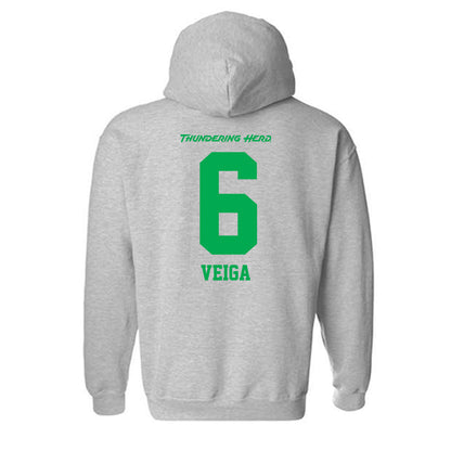 Marshall - NCAA Men's Soccer : Gustavo Veiga - Sport Grey Generic Hooded Sweatshirt