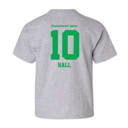 Marshall - NCAA Women's Soccer : Ava Hall - Sport Grey Generic Youth T-Shirt