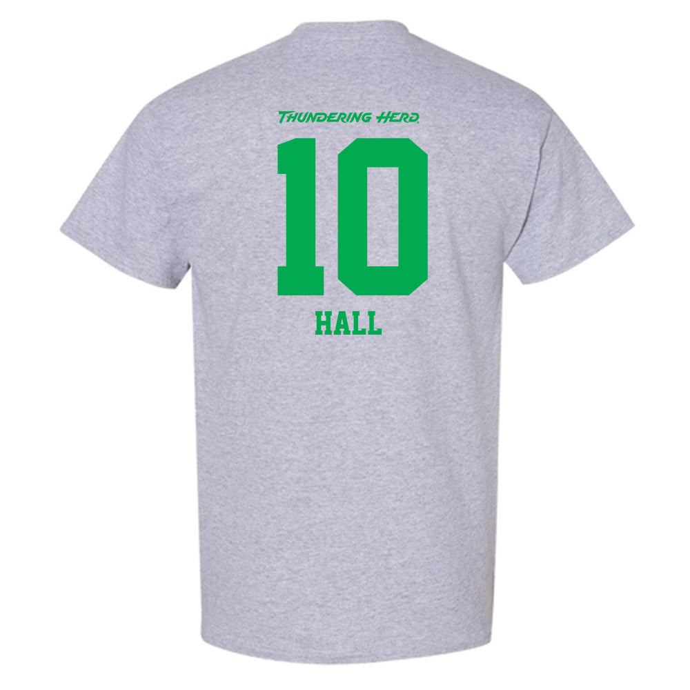 Marshall - NCAA Women's Soccer : Ava Hall - Sport Grey Generic Short Sleeve T-Shirt