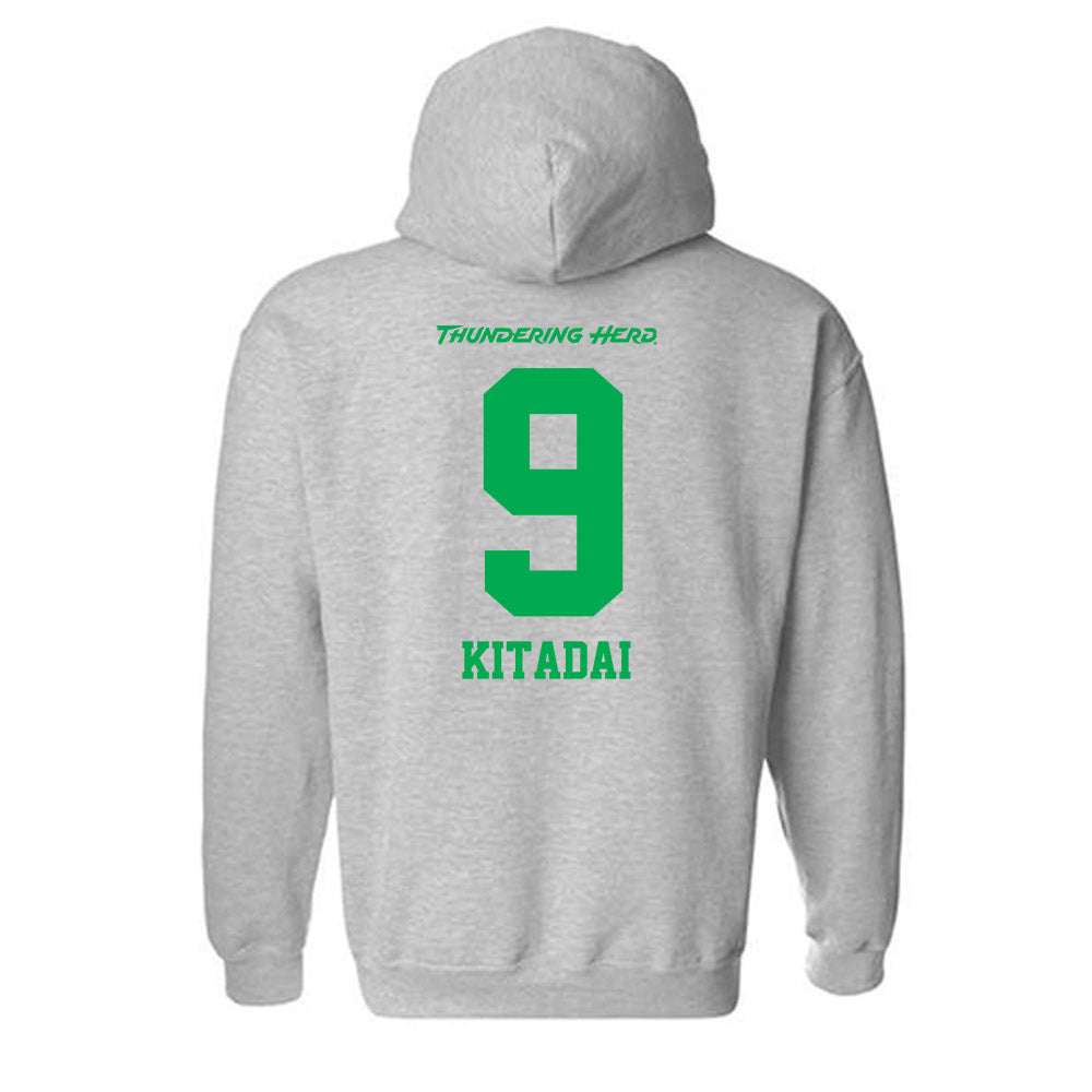 Marshall - NCAA Women's Soccer : Yoshiki Kitadai - Sport Grey Generic Hooded Sweatshirt