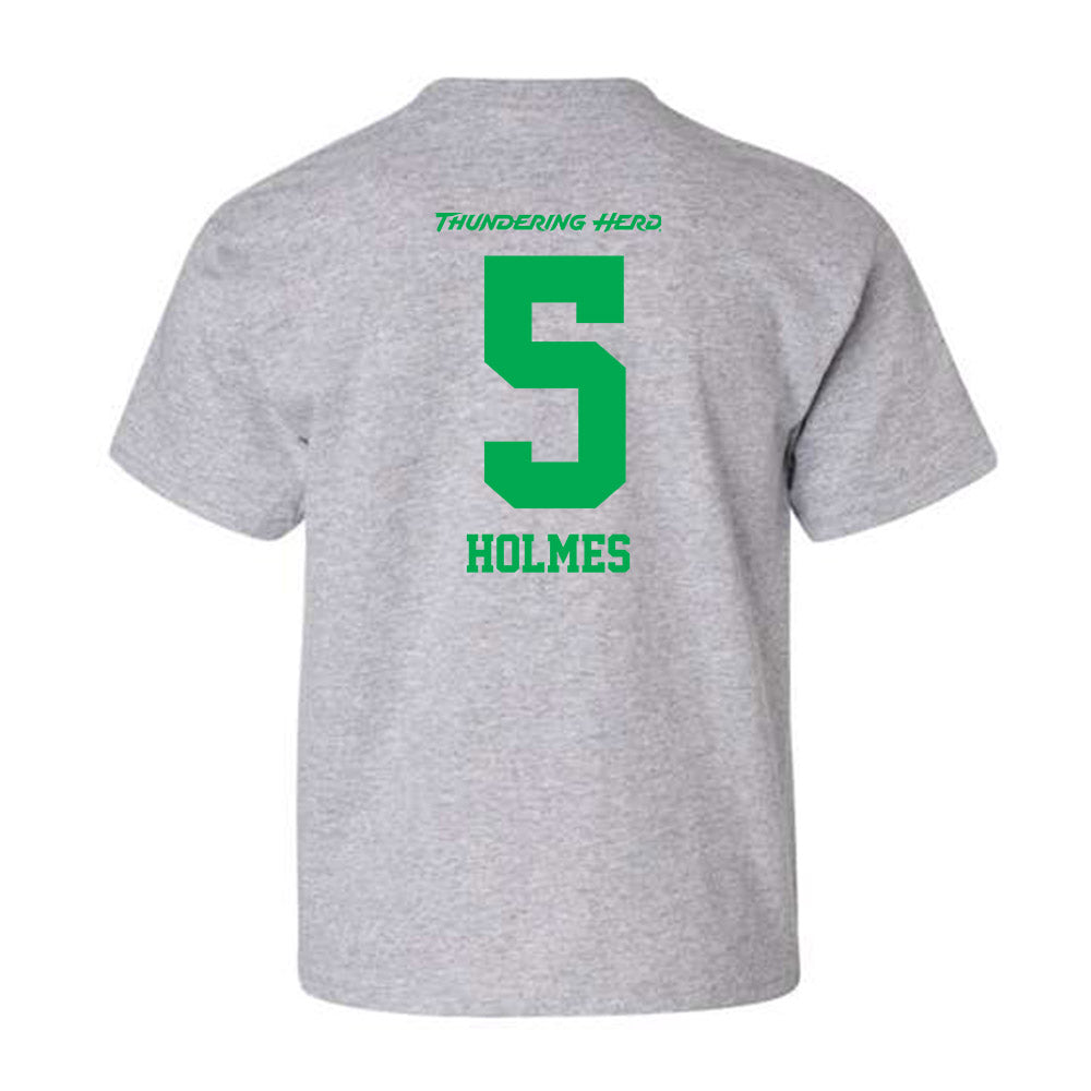 Marshall - NCAA Men's Soccer : Ryan Holmes - Sport Grey Generic Youth T-Shirt