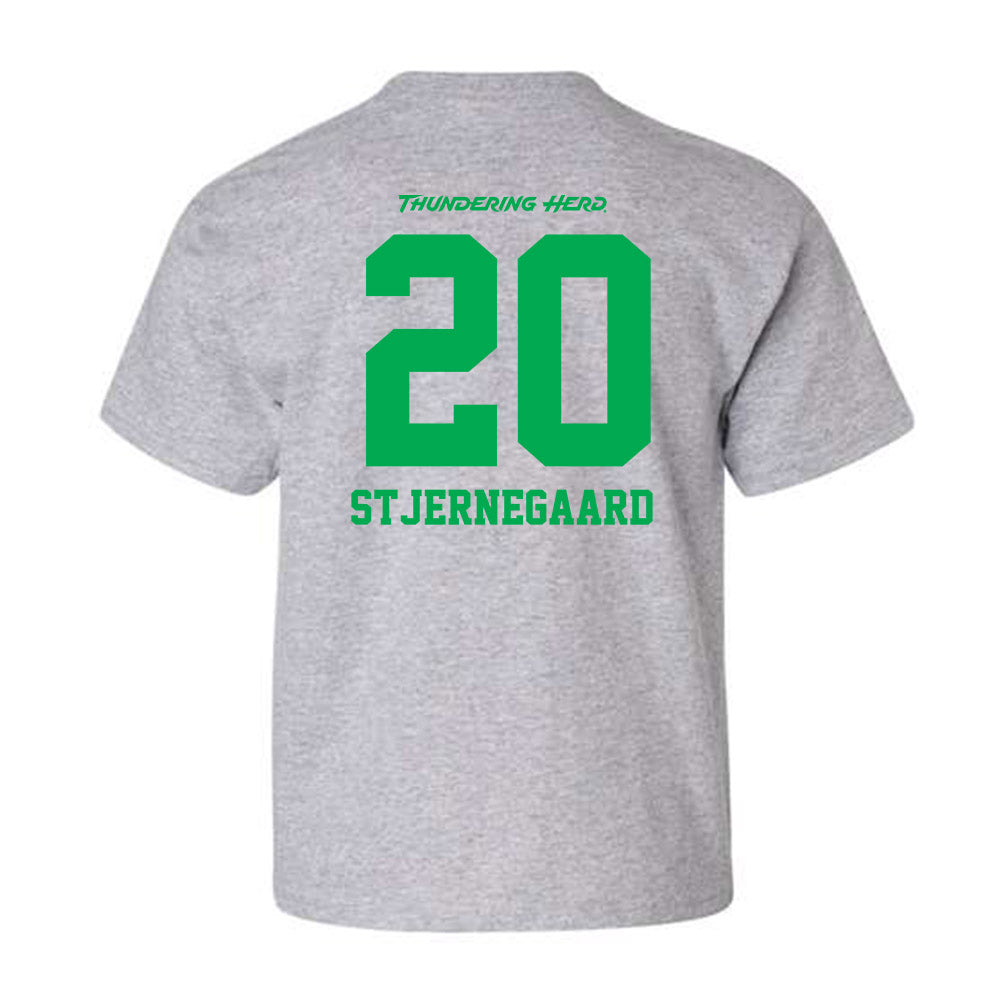 Marshall - NCAA Men's Soccer : Alexander Stjernegaard - Sport Grey Generic Youth T-Shirt