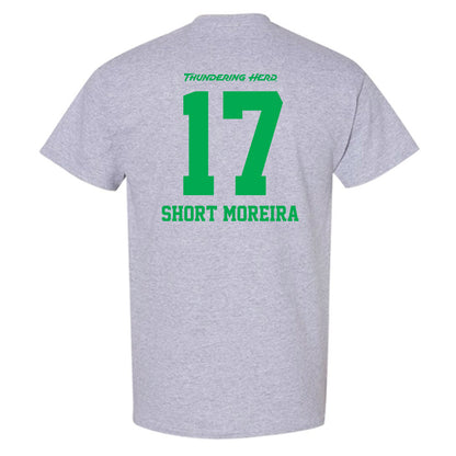 Marshall - NCAA Men's Soccer : Filipe Short moreira - Sport Grey Generic Short Sleeve T-Shirt