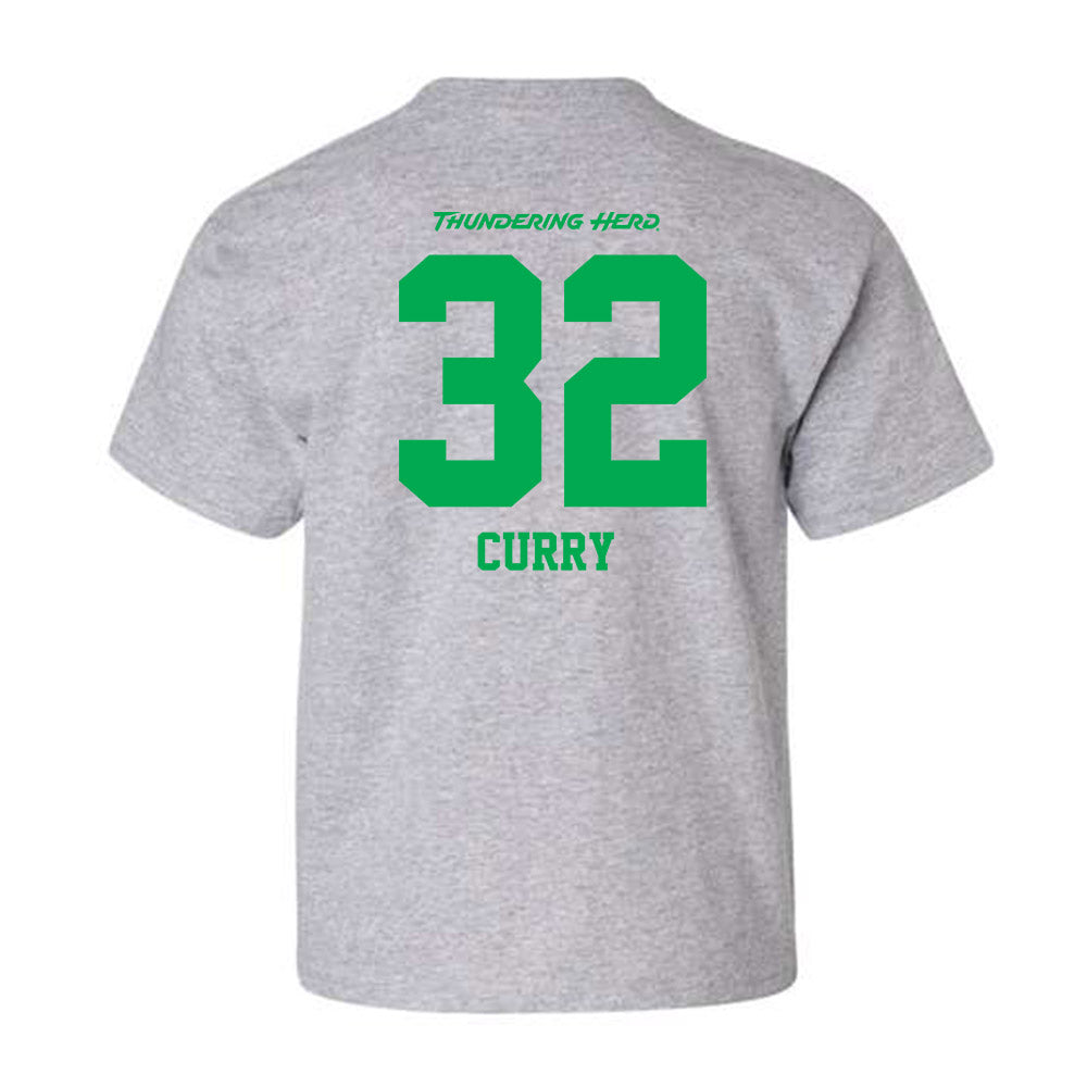 Marshall - NCAA Women's Soccer : Demari Curry - Sport Grey Generic Youth T-Shirt