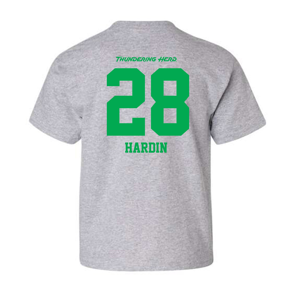 Marshall - NCAA Women's Soccer : Alyssa Hardin - Sport Grey Generic Youth T-Shirt