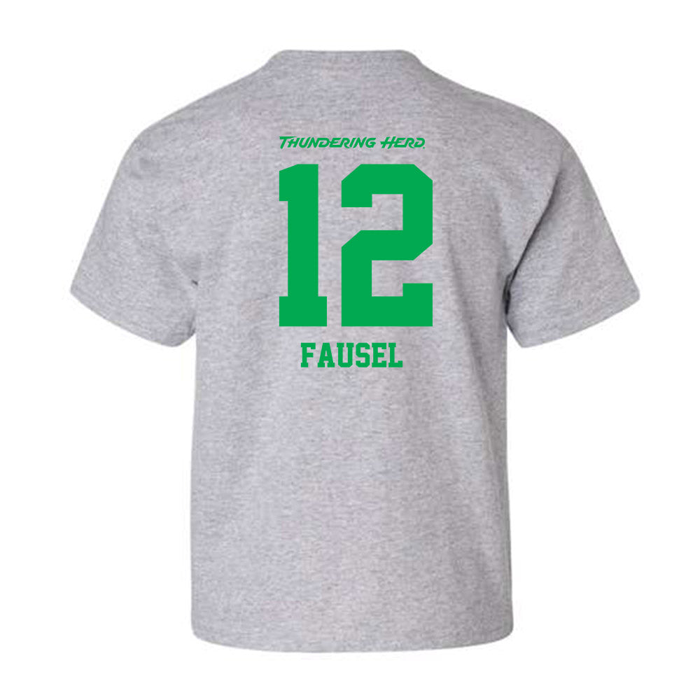 Marshall - NCAA Women's Soccer : Kellyn Fausel - Sport Grey Generic Youth T-Shirt