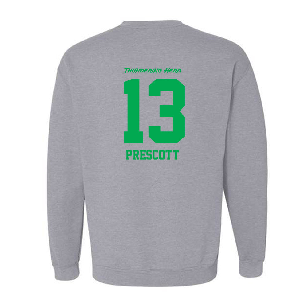 Marshall - NCAA Men's Soccer : Ethan Prescott - Sport Grey Generic Sweatshirt