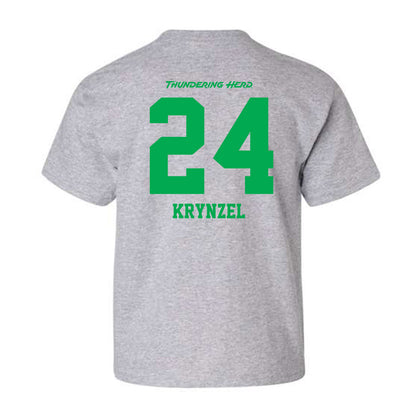 Marshall - NCAA Women's Soccer : Kylie Krynzel - Sport Grey Generic Youth T-Shirt