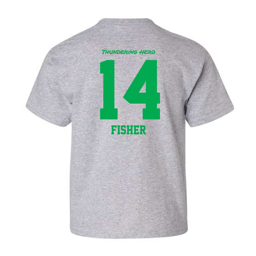 Marshall - NCAA Women's Soccer : Bailey Fisher - Sport Grey Generic Youth T-Shirt