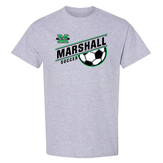 Marshall - NCAA Men's Soccer : Alexander Stjernegaard - Sport Grey Generic Short Sleeve T-Shirt