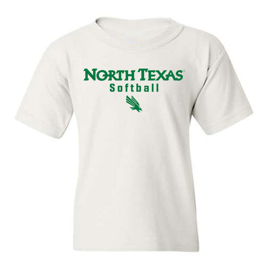North Texas - NCAA Softball : Mikaela Olguin - Youth T-Shirt Classic Shersey