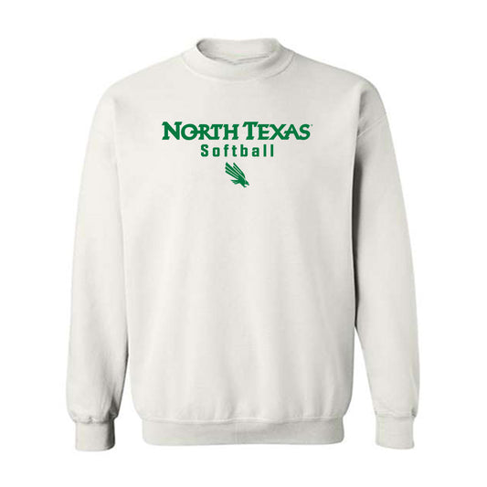 North Texas - NCAA Softball : Mackenzie Childers - Crewneck Sweatshirt Classic Shersey