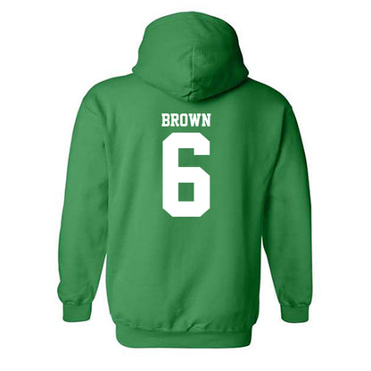 North Texas - NCAA Women's Soccer : Summer Brown - Classic Shersey Hooded Sweatshirt