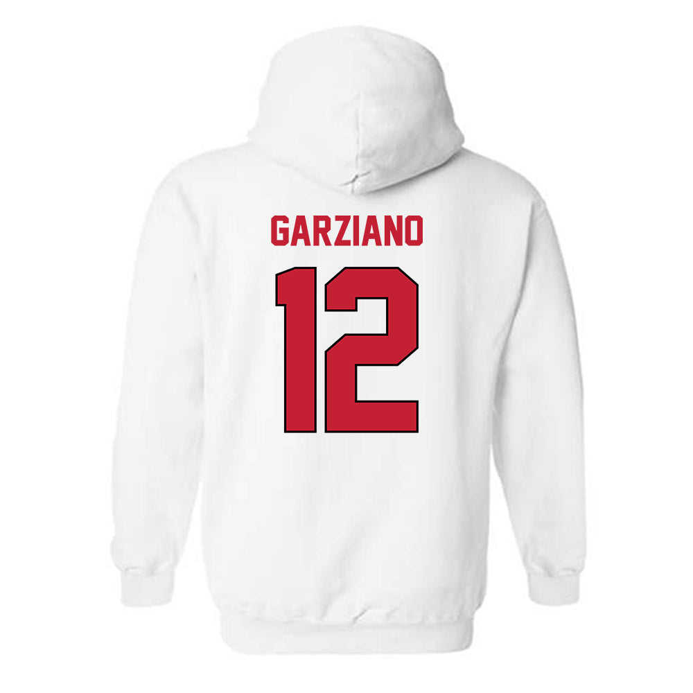 St. Johns - NCAA Women's Soccer : Jessica Garziano - Hooded Sweatshirt Replica Shersey