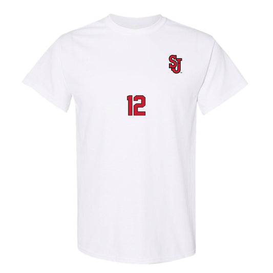 St. Johns - NCAA Women's Soccer : Jessica Garziano - T-Shirt Replica Shersey