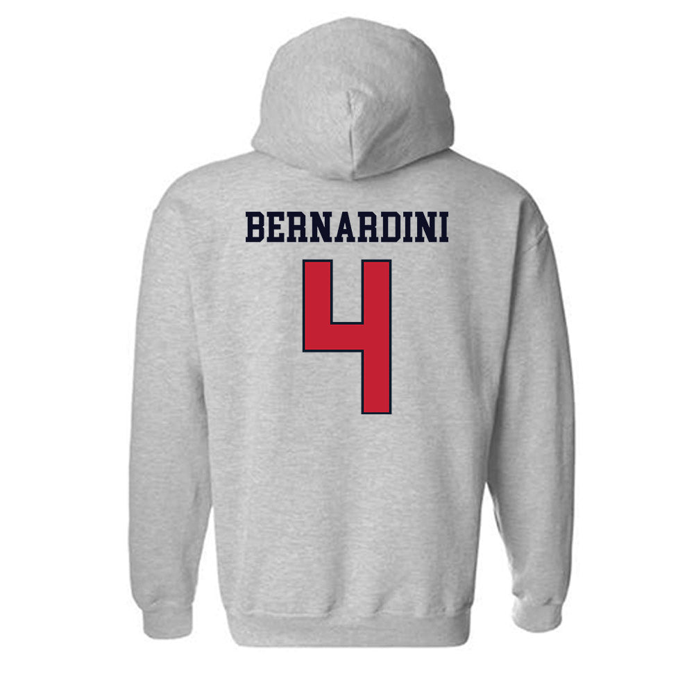 St. Johns - NCAA Baseball : Cristian Bernardini - Hooded Sweatshirt Classic Shersey
