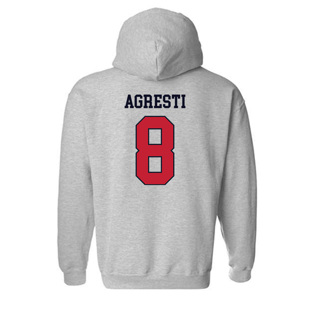 St. Johns - NCAA Baseball : Adam Agresti - Hooded Sweatshirt Classic Shersey