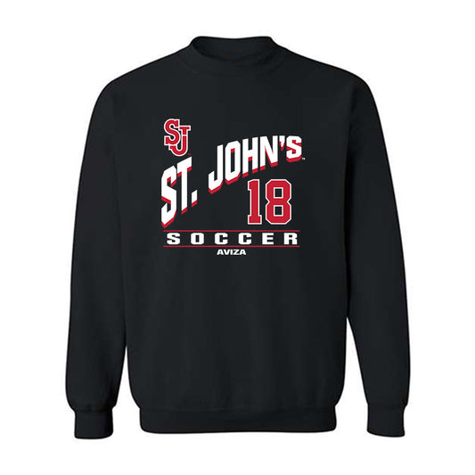 St. Johns - NCAA Women's Soccer : Isabelle Aviza - Crewneck Sweatshirt Classic Fashion Shersey