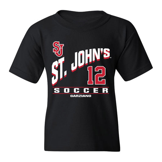 St. Johns - NCAA Women's Soccer : Jessica Garziano - Youth T-Shirt Classic Fashion Shersey