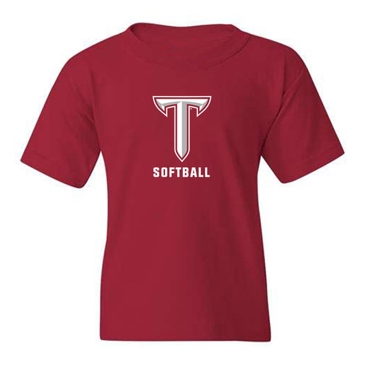 Troy - NCAA Softball : D'Aun Riggs - Youth T-Shirt Classic Shersey