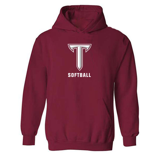 Troy - NCAA Softball : Haley Pittman - Hooded Sweatshirt Classic Shersey