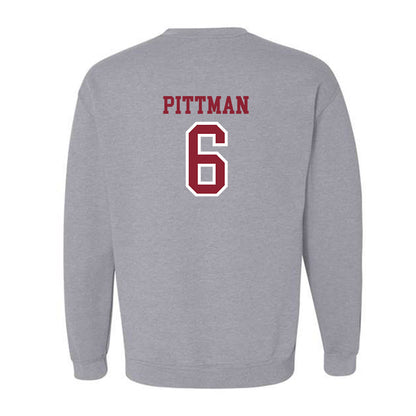 Troy - NCAA Softball : Haley Pittman - Crewneck Sweatshirt Classic Shersey