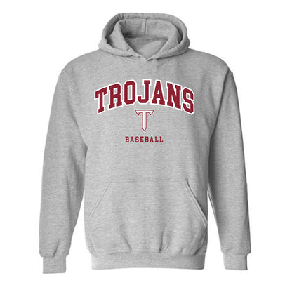 Troy - NCAA Baseball : Jayden Sloan - Hooded Sweatshirt Classic Shersey