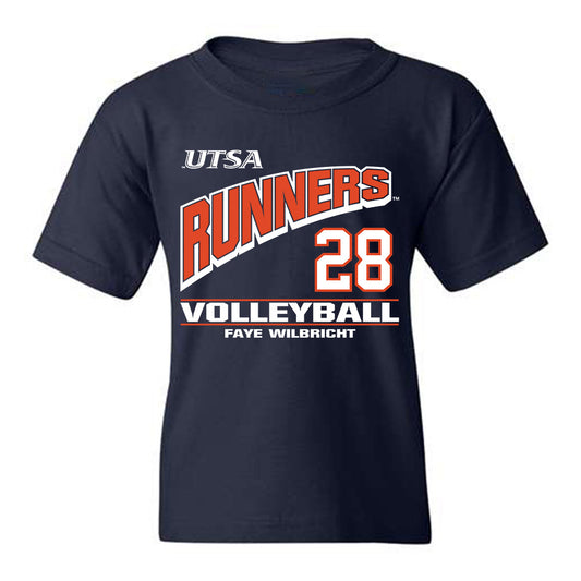 UTSA - NCAA Women's Volleyball : Faye Wilbricht - Youth T-Shirt Classic Fashion Shersey