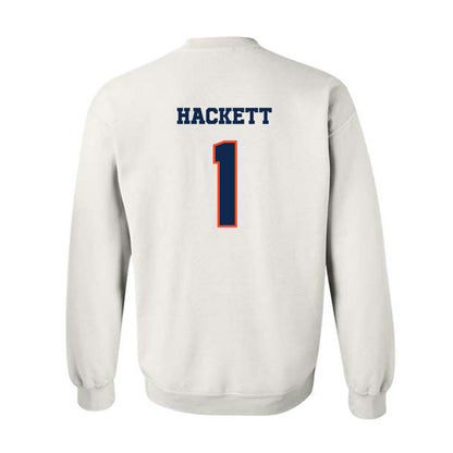 Virginia - NCAA Softball : Kelsey Hackett - Crewneck Sweatshirt Classic Shersey