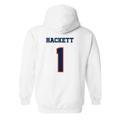 Virginia - NCAA Softball : Kelsey Hackett - Hooded Sweatshirt Classic Shersey