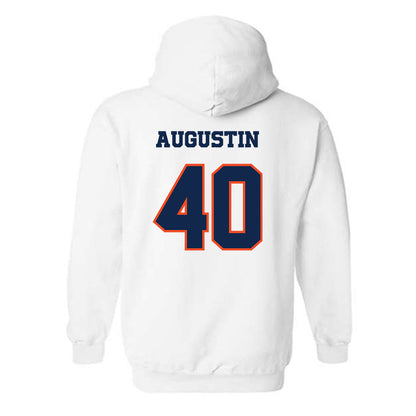 Virginia - NCAA Baseball : Matt Augustin - Hooded Sweatshirt Classic Shersey