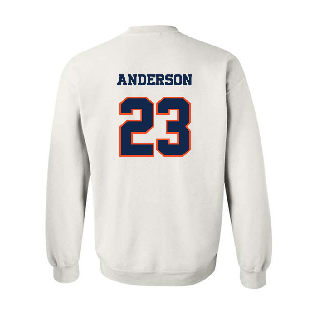 Virginia - NCAA Baseball : Ethan Anderson - Crewneck Sweatshirt Classic Shersey