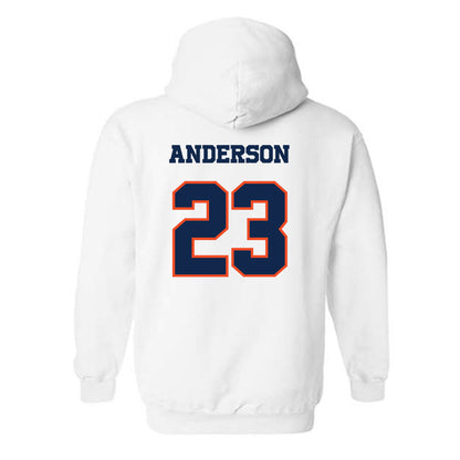 Virginia - NCAA Baseball : Ethan Anderson - Hooded Sweatshirt Classic Shersey