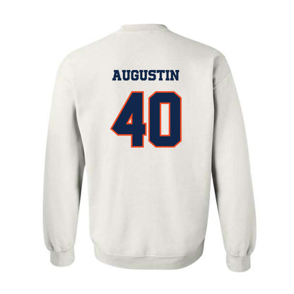 Virginia - NCAA Baseball : Matt Augustin - Crewneck Sweatshirt Classic Shersey