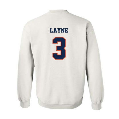 Virginia - NCAA Softball : Courtney Layne - Crewneck Sweatshirt Classic Shersey