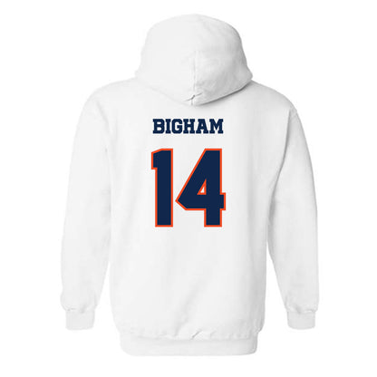 Virginia - NCAA Softball : Eden Bigham - Hooded Sweatshirt Classic Shersey
