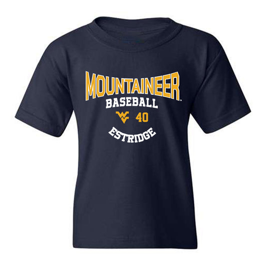 West Virginia - NCAA Baseball : Carson Estridge - Youth T-Shirt Classic Fashion Shersey