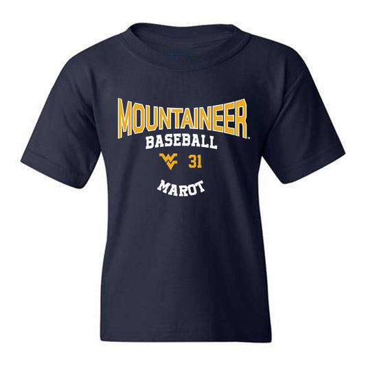 West Virginia - NCAA Baseball : Alex Marot - Youth T-Shirt Classic Fashion Shersey