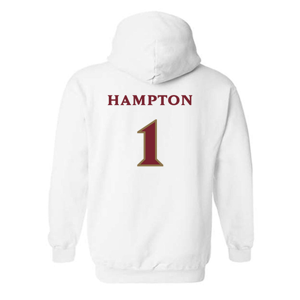 Elon - NCAA Football : Jalen Hampton - Hooded Sweatshirt Classic Shersey