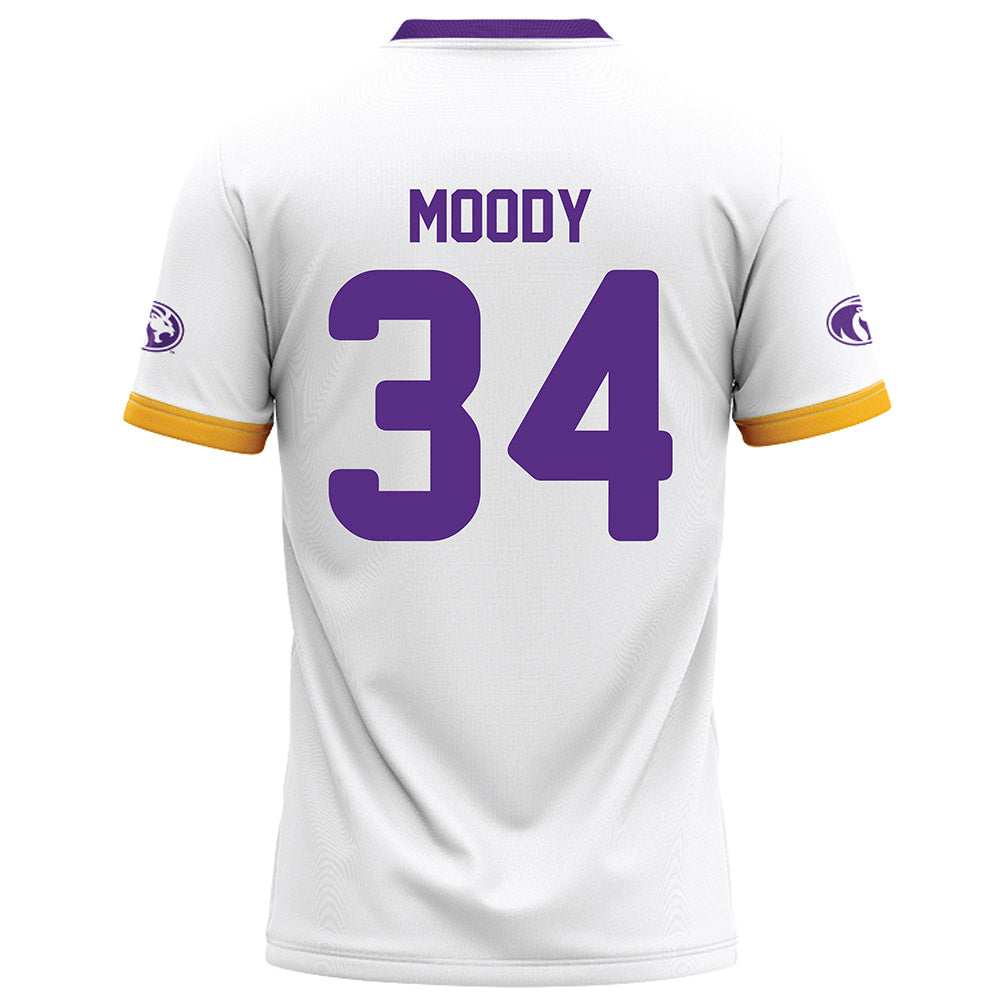 North Alabama - NCAA Football : Dennis Moody - White Football Jersey