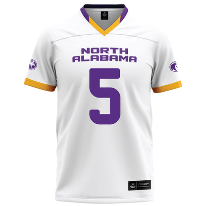North Alabama - NCAA Football : Ryan Madison - White Football Jersey