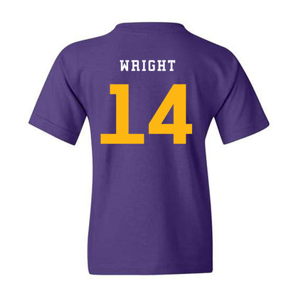Northern Iowa - NCAA Women's Basketball : Riley Wright - Youth T-Shirt Classic Fashion Shersey