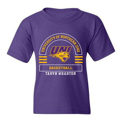 Northern Iowa - NCAA Women's Basketball : Taryn Wharton - Youth T-Shirt Classic Fashion Shersey