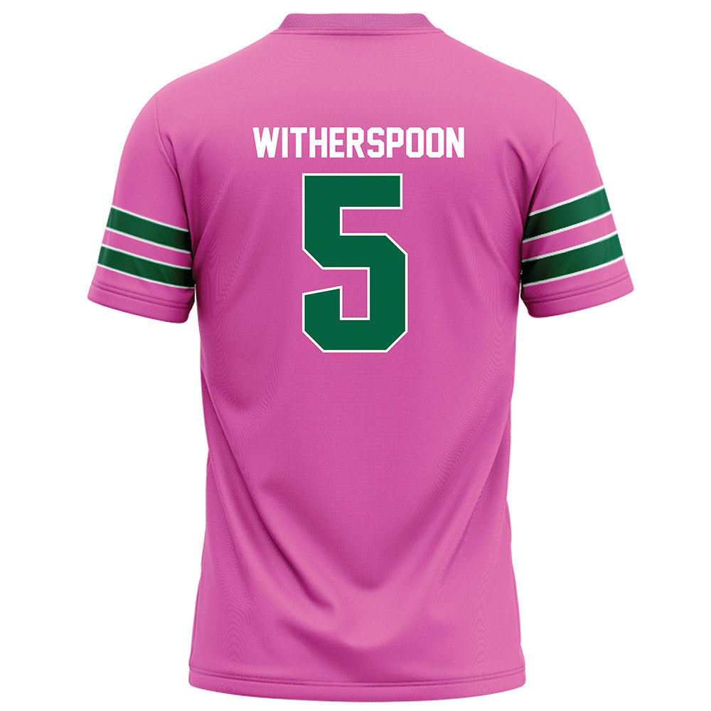 UAB - NCAA Football : Lee Witherspoon - Pink Football Jersey Football Jersey