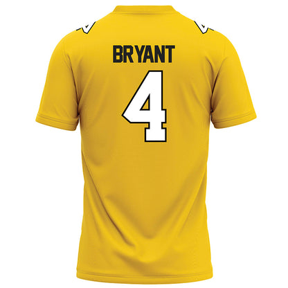 Centre College - NCAA Football : Ej Bryant - Gold Soccer Jersey