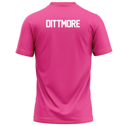 Centre College - NCAA Football : Andrew Dittmore - Pink Football Jersey