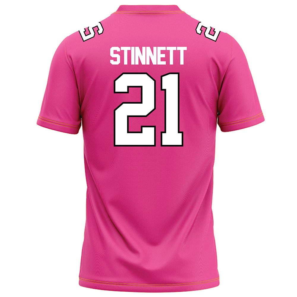 Centre College - NCAA Football : Cade Stinnett - Pink Football Jersey