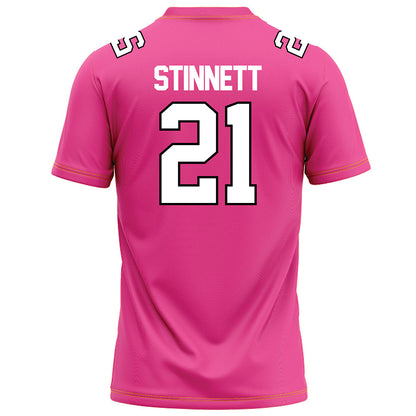 Centre College - NCAA Football : Cade Stinnett - Pink Football Jersey