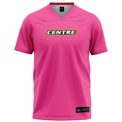 Centre College - NCAA Football : Jackson Heim - Pink Football Jersey
