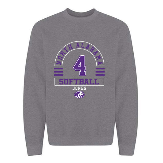 North Alabama - NCAA Softball : Hailey Jones - Crewneck Sweatshirt Classic Fashion Shersey